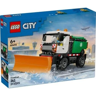 Snowplow Vehicle, Ages 6+, 60490, Lego City