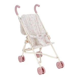 Metalen poppenwagen, wit, vanaf 3 jaar, Little Dutch
