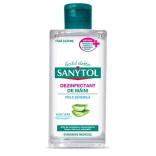 Hand Sanitizer Gel, Sensitive, 75 ml, Sanytol