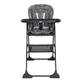 Mimzy Snacker kinderstoel, ABC Charcoal, vanaf 6 maanden, Joie