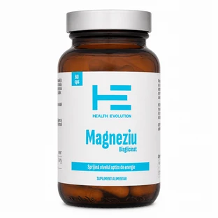 Bisglicinato de magnesio, 625 mg, 60 cápsulas, Health Evolution