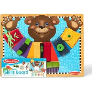 Juego de madera, habilidades básicas, a partir de 3 años, 1 pieza, Melissa & Doug