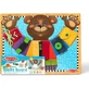 Juego de madera, habilidades básicas, a partir de 3 años, 1 pieza, Melissa & Doug