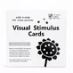 Set mit Schwarz-Weiß-Karten zur visuellen Stimulation, 0–3 Monate, OEM