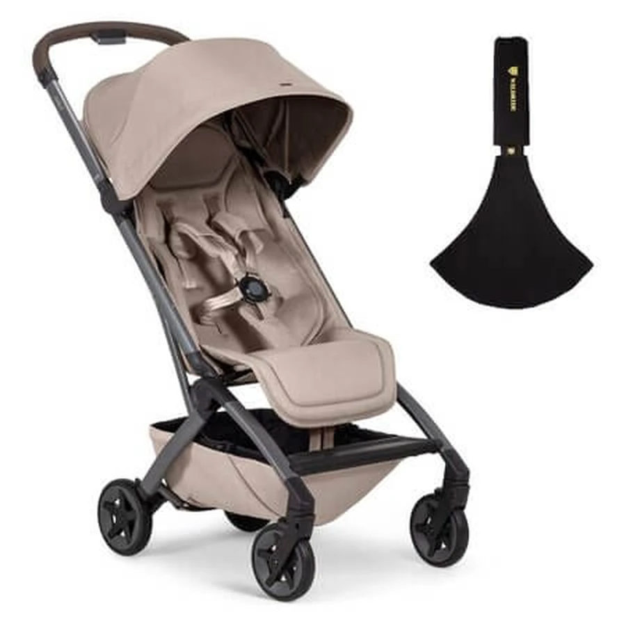 Joolz Aer2 Sandy Taupe kinderwagenset + Wildride peuterzitje
