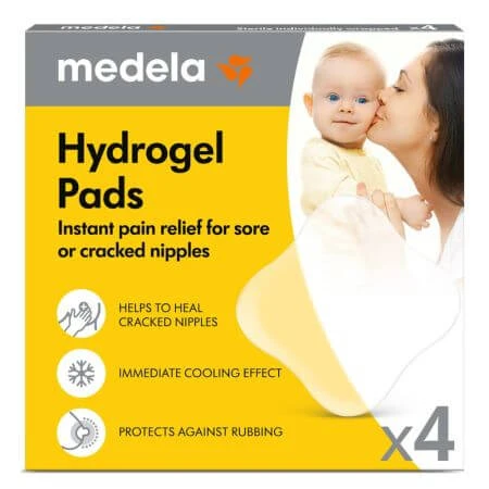 Hydrogel Breast Pads, 4-pack, Medela