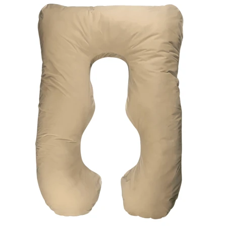 Maxim 3-in-1 Pregnancy Pillow, Beige, Twindeco