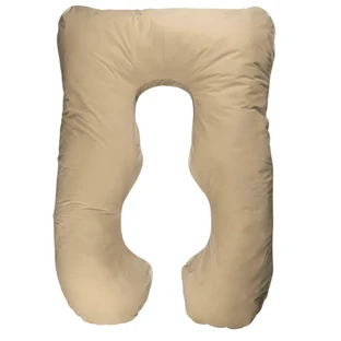 Oreiller de grossesse 3-en-1 Maxim, beige, Twindeco