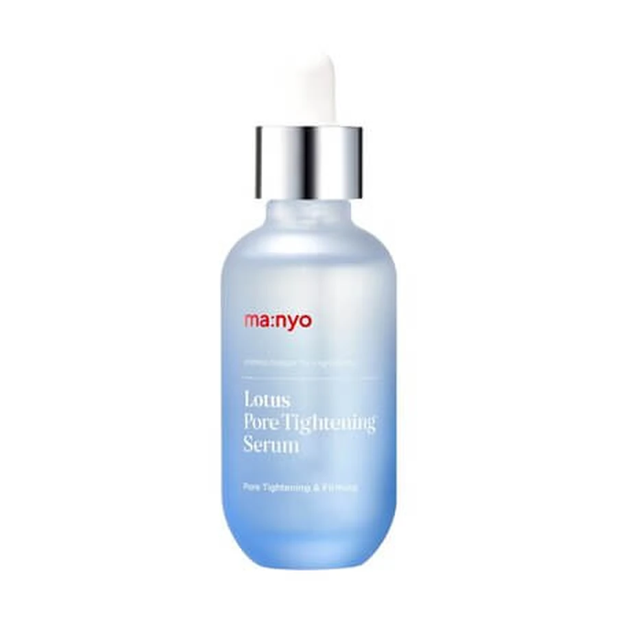 Lotus Porenverfeinerndes Gesichtsserum zur Porenverkleinerung und Feuchtigkeitsversorgung, 30 ml, Manyo