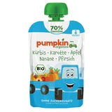 Biologische puree van pompoen, wortel, appel, banaan en perzik, vanaf 6 maanden, 100 g, Pumpkin Organics