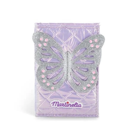 Book-shaped makeup kit, Shimmer Wings, ages 3 and up, Martinelia