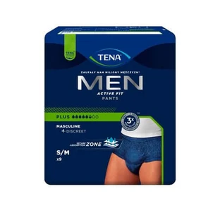 Men's Pull-Up Diapers, S/M, 9-Pack, Tena