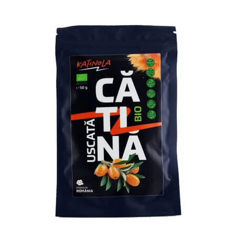 Bio-Sanddorn, getrocknet, 50 g, Katinola