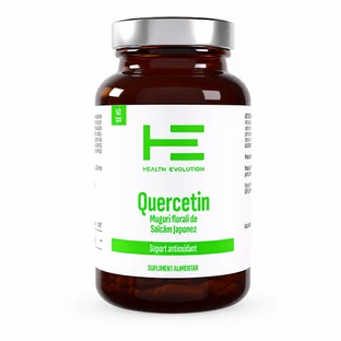 Quercetin-Extrakt, 500 mg, 60 Kapseln, Health Evolution
