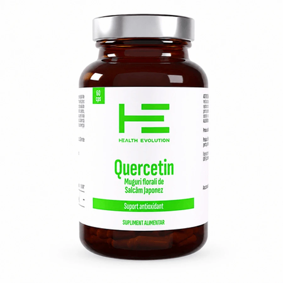 Extracto de quercetina, 500 mg, 60 cápsulas, Health Evolution