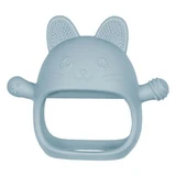 Juguete de silicona para la dentición, azul aguamarina, guante con forma de gatito, a partir de 3 meses, Appekids