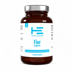 IJzerbisglycinaat, 60 capsules, Health Evolution