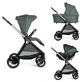 Cochecito 3 en 1 Bellagio, Fir Tree, a partir de 0 meses, Chicco