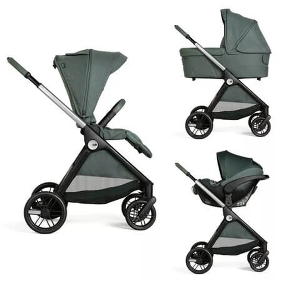 Cochecito 3 en 1 Bellagio, Fir Tree, a partir de 0 meses, Chicco