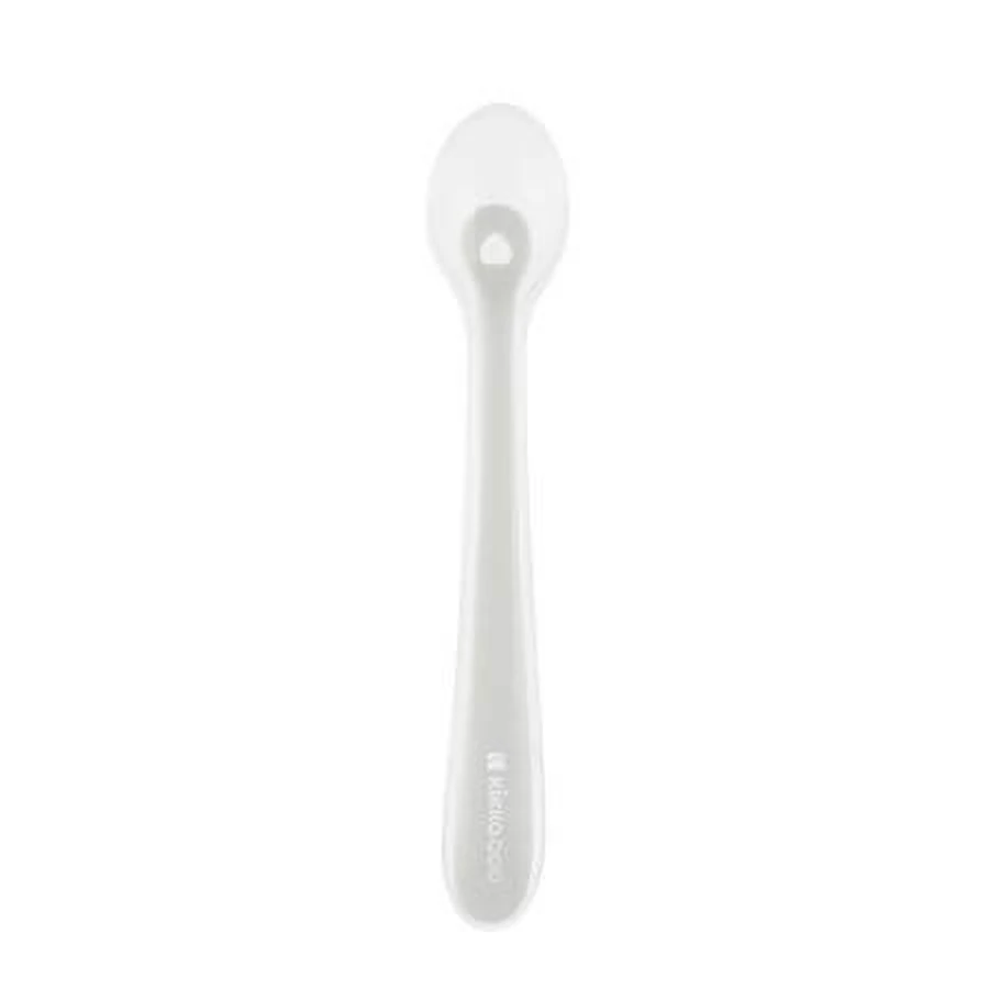 Cuillère en silicone, couleur sable, à partir de 4 mois, 1 pièce, Kikka Boo