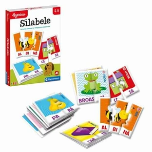 Agerino Syllables educatief spel, voor kinderen van 4–6 jaar, Clementoni