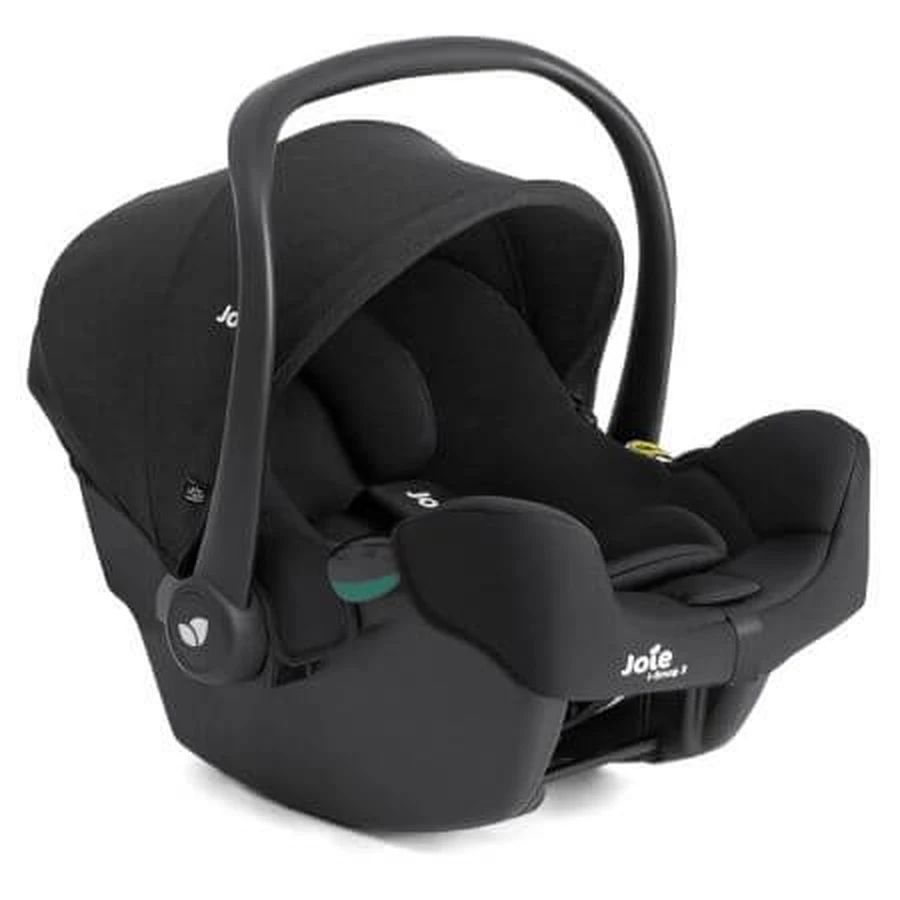 Silla de coche i-Snug 2 con reposacabezas ajustable, 40–75 cm, color Raven, Joie