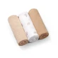 Windeln aus Crepon-Musselin, 70 x 70 cm, beige, 3er-Pack, Babyono