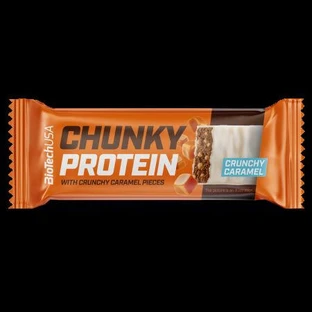 Chunky Protein Bar, Caramel, 50 g, BioTechUSA