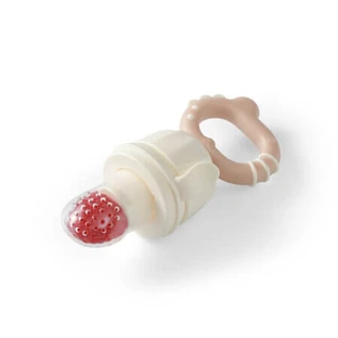 Twist-and-Feed Feeding Device for Babies, Beige, Dino, 6 months+, Babyono