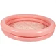 Ocean Dreams Inflatable Kids' Pool, 150 cm, Pink, Ages 2+, 1 piece, Little Dutch