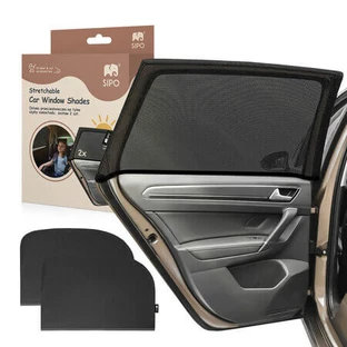 Set of 2 Car Sunshades, 2 pieces, Sipo