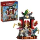 Set de exposición Ninja del 15.º aniversario, a partir de 14 años, 71866, 447 piezas, Lego Ninjago