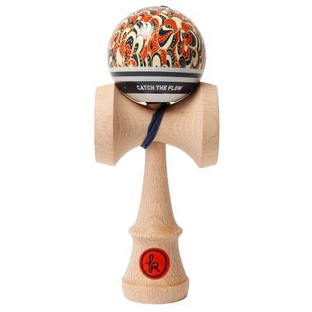 Kendama Record Plus, 6.5 cm, Sticky Mc Wondercurl, Ages 7+, Kendama Europe