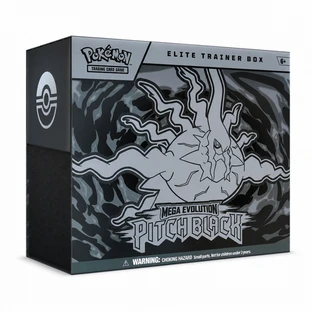 TCG ME05 „Pitch Black“ Elite-Trainer-Box – Brettspiel, Pokémon