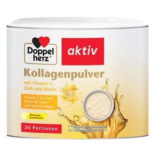 Kollagenpulver mit hydrolysiertem Kollagen, Vitaminen und Zink Aktiv, 150 g, Doppelherz