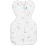Sac de dormit pentru infasat bebelusi Swaddle Up, Marimea S, 1 TOG, Crem, Bunnies, 1 bucata, Love to Dream