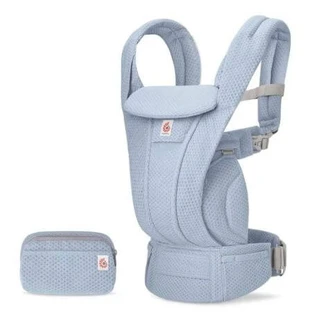 Omni Deluxe Mesh Baby Carrier, Serene Blue, Ergobaby