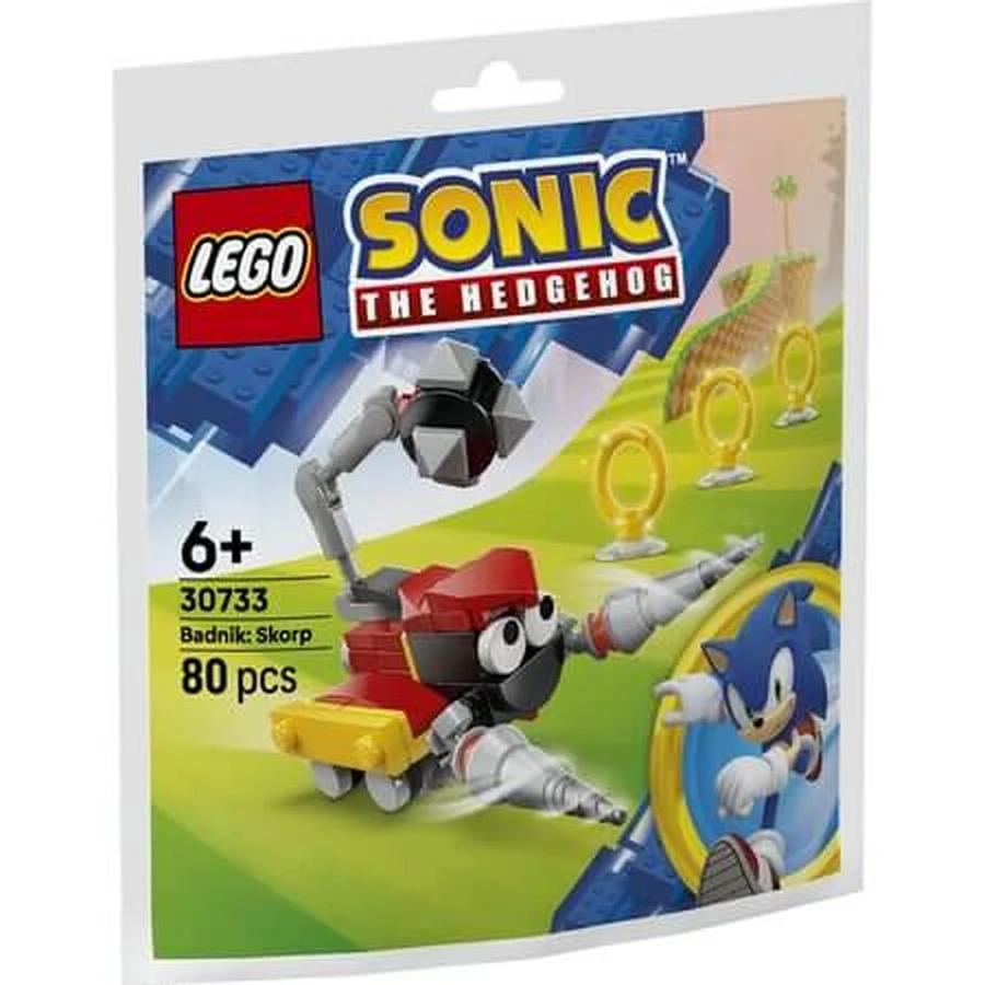 Badnik Skorp, a partir de 6 años, 30733, 80 piezas, Lego Sonic