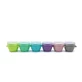 Set van 6 Snap&Go-siliconenbakjes, 6 x 59 ml, Melii
