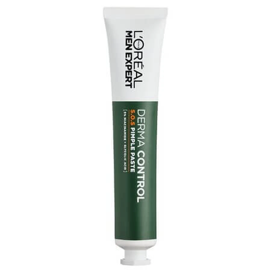 Men Expert Derma Control SOS-crème tegen puistjes, 45 ml, L'Oréal Paris