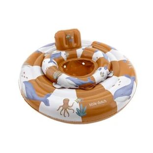 Baby Swim Ring, Pink, Ocean World, 6+ Months, Little Dutch