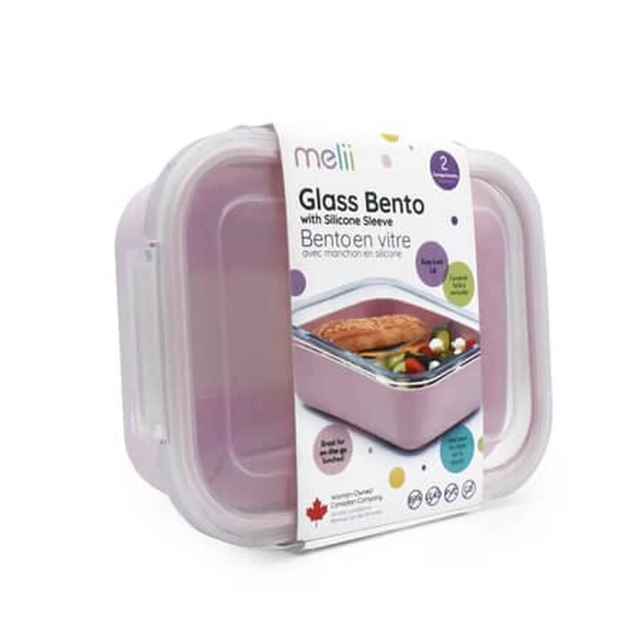 Glazen pot met antisliphoes, roze, Melii
