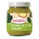 Bio-Kartoffelpüree mit Spinat, ab 4 Monaten, 130 g, Babybio