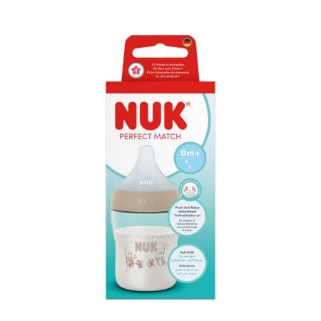 Perfect Match S-Flow Silicone-Tip Bottle, Beige, 0 months+, 150 ml,…