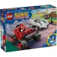 Silver's Car vs. Knuckles' Giant Truck, Ages 8+, 77118, LEGO Sonic