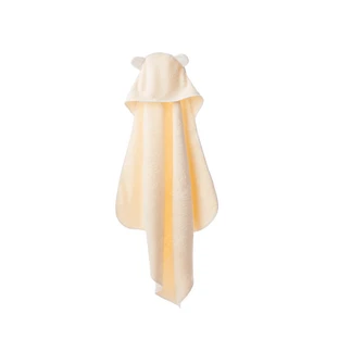 Badhanddoek met capuchon, 100 x 100 cm, Milky Way Cream, Twindeco