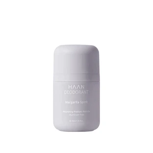 Desodorante en roll-on sin aluminio con prebióticos, aroma a margarita, 40 ml, Haan