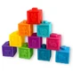 Set van 10 zachte sensorische blokjes, vanaf 12 maanden, Little Learner