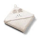 Bambus-Badetuch mit Kapuze, 100 x 100 cm, beige, ab 0 Monaten, Babyono