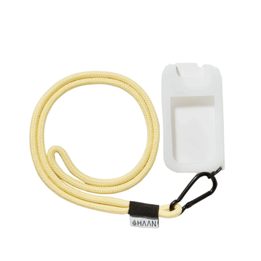 Hand Sanitizer Case with Drawstring, Pale Yellow, Haan